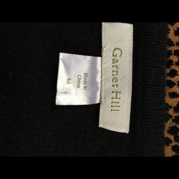 Beautiful embellished black cardigan, Garnet Hill. - Picture 5 of 8